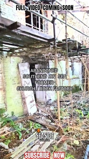 Southend ABANDONED Rock Factory & Church Explored! #urbex #abandoned #seaside