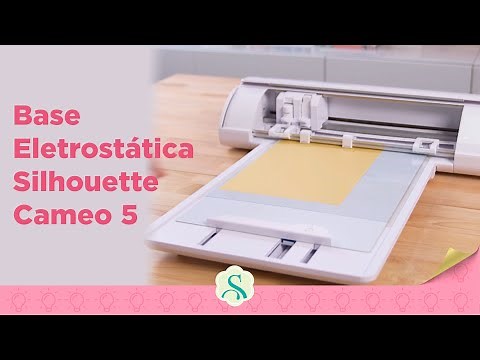 Base Eletrostática Silhouette Cameo 5 - Como Cortar Fácil Sem Cola na Base