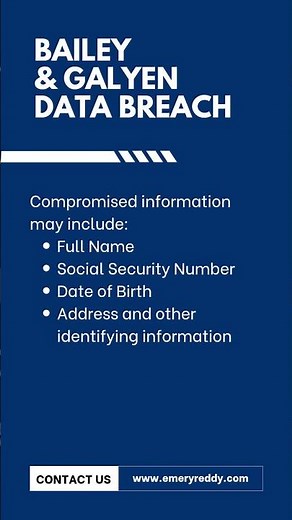 Bailey & Galyen Data Breach — Emery | Reddy, PC — Data Breach Attorneys