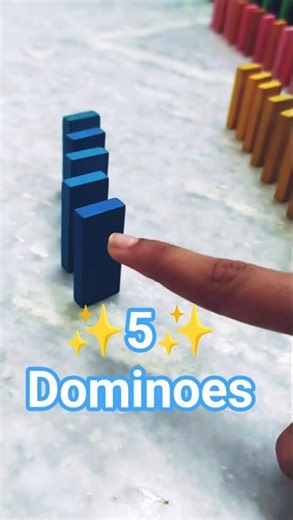 1 to 100 Dominoes setup shorts #domino #youtubeshorts #shortsfeed #h5dominocommunity #ytshorts