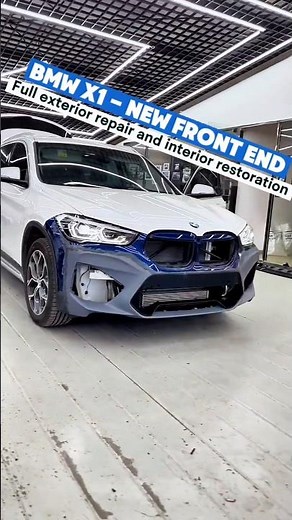BMW X1 Full Exterior Repair & Interior Restoration | Satisfying Fix