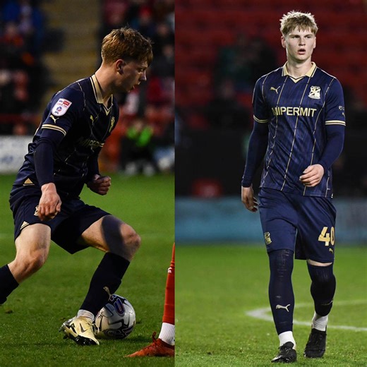 10K views · 127 reactions | First #STFC start! ✅ #STFC debut! ✅  A closer look at the performances of Swindon Town Football Club Academy's Joel McGregor and Harley Hunt last Tuesday vs Walsall: | Swindon Town Football Club | Facebook