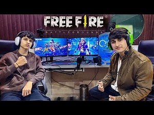 FIRST FREE FIRE LIVE 🔴┃ WITH @piyushjocgaming
