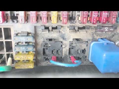 Isuzu Trooper Fuel Pump Circuit