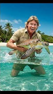 Steve Irwin – The legend who brought wildlife into our hearts 🐍🦈 #steveirwin #youtubeshorts
