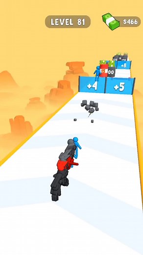 Gameplay of Level 81 in Mobile Robotic Arm Game