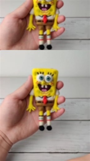 Crafting SpongeBob and Patrick Star with Needlefelt ASMR