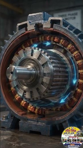 Rotor in Motor | Function, Parts, and Uses | Rotor in AC Motor #iti #short #facts #iticourse #rot...