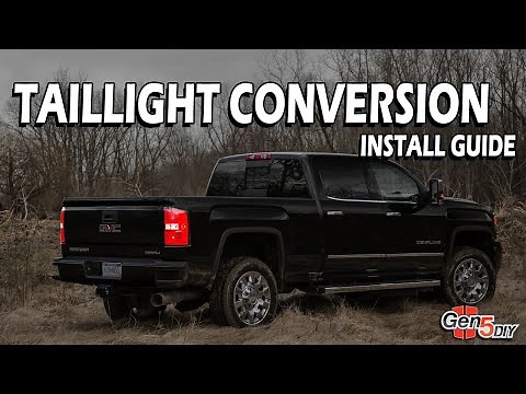LED Taillight Conversion - Silverado/Sierra Install Guide | Gen5 DIY