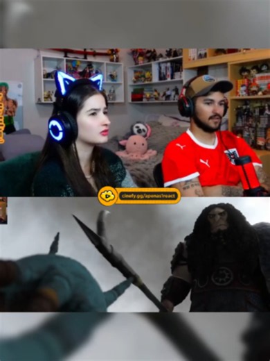 Jão e Theizi assistindo Como Treinar o Seu Dragão 2 #apenasumreact #cinefy