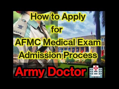 How to Apply For AFMC Medical College After Neet | Neet Result Baad AFMC m apply Kese kare