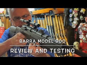 Barra model 900 full review and testing Chrony trigger pull targets and plinking!