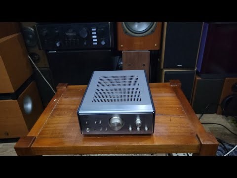 Denon PMA 7.5L amplifier, top-of-the-line model in the 7.5 series, size 25, ideal for bookshelf s...