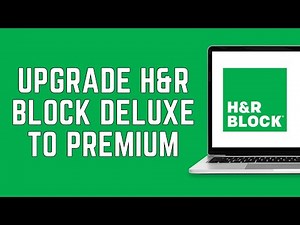 How To Upgrade H&R Block Deluxe To Premium Account 2024 | HR Block Premium (FULL GUIDE)