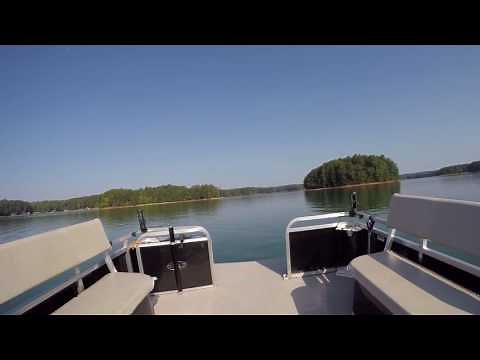 OnBoard Fastest MINi Pontoon!! 31MPH!!