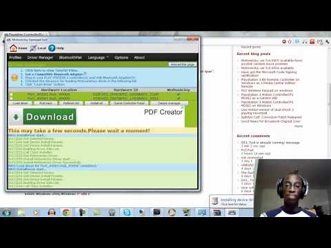Tutorial: Setting up a DualShock 3 on a PC or Laptop.