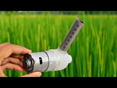 DIY Water Pump Using 775 DC Motor & PVC Bottle | Easy Homemade Pump Project