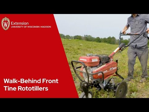 Walk-Behind Front Tine Rototillers