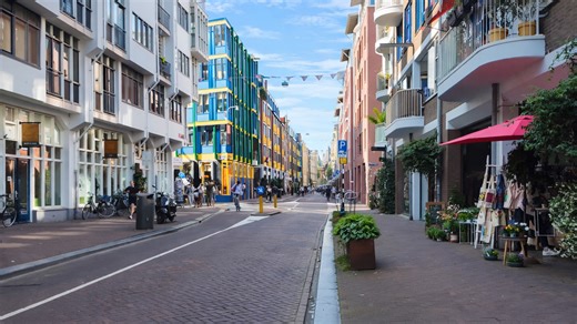Why this street in Amsterdam looks so unique and lively