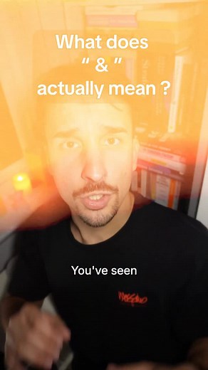 AJ on Instagram: "You’ve used this symbol a thousand times — but it’s actually a word, a letter, and a shortcut all in one. & ✍️🔍 The ampersand isn’t just a squiggle. It’s a ligature — a mashup of two letters: E and T. In Latin, “et” means “and.” Scribes wrote them together so often, they fused into one shape. By the 1800s, “&” was so common it was taught as the 27th letter of the alphabet — right after Z. Kids would recite: “…X, Y, Z, and per se and.” That last part meant “and, by itself, and.