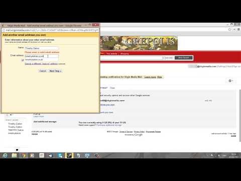 Virginmedia - Blueyonder E-Mail Alias forwarding