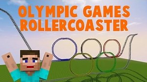 Minecraft- Olympische Spiele Achterbahn ♦ MineCoaster by enbecko