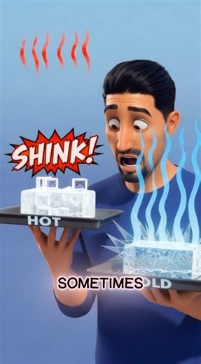 Why Hot Water Freezes Faster (The Mpemba Effect Explained) #science #facts