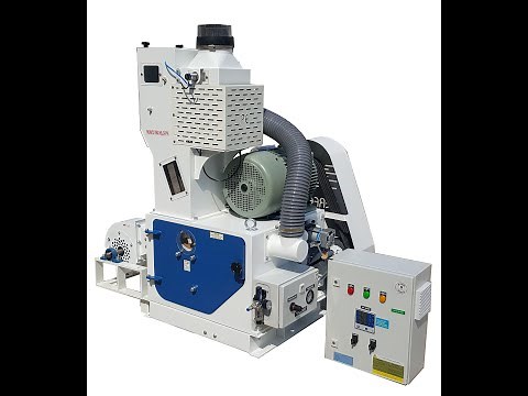 Rice milling process - Fully Automated Vibro Paddy Sheller & Husk Aspirator