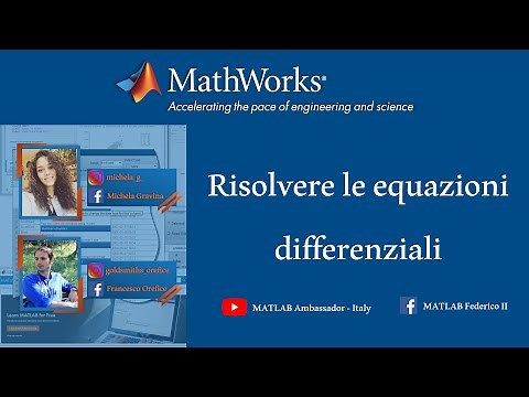 MATLAB e le equazioni differenziali