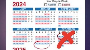 We’ve updated the Solid Waste Collection Calendar for Fayetteville, and here’s what you need to know: • The week of December 2–6 is now B-Week, not A-Week. • The new calendar extends through December 2025 and includes all holiday schedules. • You’ll receive the updated calendar in your mailbox soon. Download a printable version anytime at FayettevilleNC.gov/SolidWaste. Questions? Call us at 910-433-1329. | City of Fayetteville, NC Government