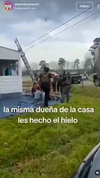 Homeowner waits until construction job is nearly done—then calls ICE on 6 of her own workers.Woman even provides the ladder used by agent to detain men—who she owes $10,000 for 3 day job."She called the damn law on us and now we're totally screwed!" men yell in Spanish. "They surrounded us!—They surrounded us!"Agents even left behind the workers' van with doors wide open—filled with thousands of dollars worth of tools.The arrest was broadcast live for about 30 minutes by a co-worker—identified a