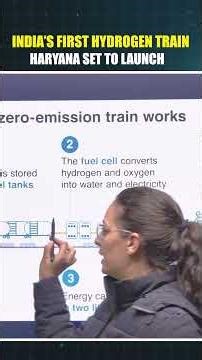 India’s First Hydrogen Train Explained | Haryana Set to Launch #upsc