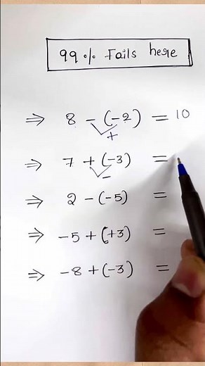 Basic math Operations with confused signs. 99% will fail here.