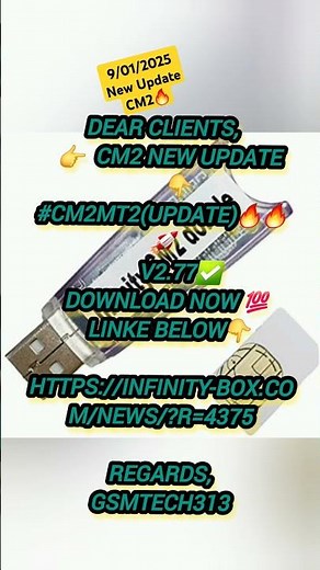 Update Your CM2 MT2 Dongle Now! (Latest Version Relesed 9/01/2025)🔥🔥🚀 / Big Update😎🚀