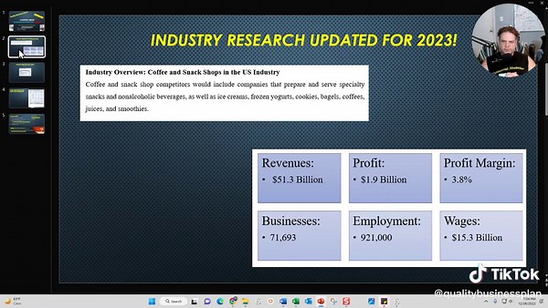 Coffee Shop Business plan template update for 2023 by Paul Borosky, MBA.