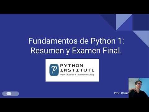🚀 Examen Final Cisco Python Essentials 1 | Resumen Completo + Preguntas Explicadas 🧠💻