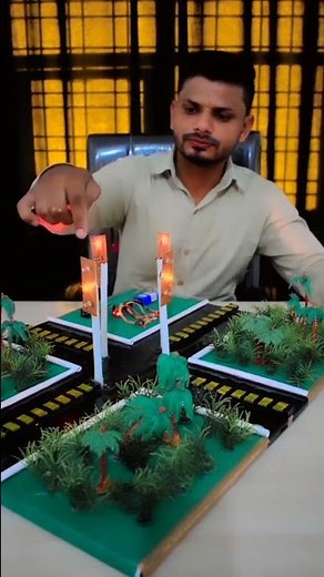 Four Way Traffic Light System, Traffic Light Controller Project #science #technology
