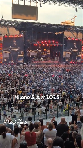 The Promised Land!!! San Siro ❤ Milano!!! Bruce Springsteen #liveconcert #sansiro 3 july 2025 #milano #highlightseveryone #follower | Baby Konijn