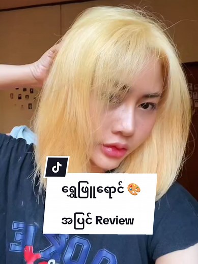 ချွတ်ဆေးအနုစားအတန်မြူပြီးရွှေဖြူသောဆံပင်