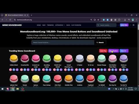 MemeSoundboard.org Sound Effects for Instant Viral Videos 🚀