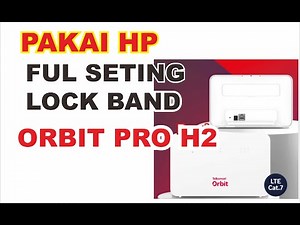 Full Seting dan Lock Band Lewat HP Orbit Pro H2