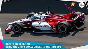 Katherine Legge on being only female driver in the 2023 Indy 500