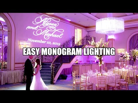 Easy Monogram Lighting!
