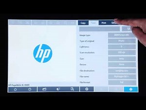 HP HD Pro Scanner How to Use Video Series - How to Setup an Email Server