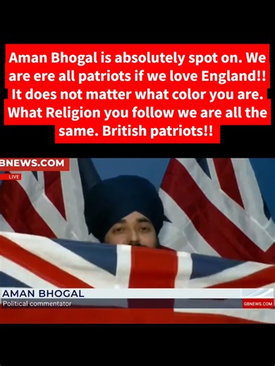 Amen Bhogal is absolutely spot on with his definition of a British patriot. Protect this man at all costs. We stand with you Sir. #british #patriot #love #welcome #fyp