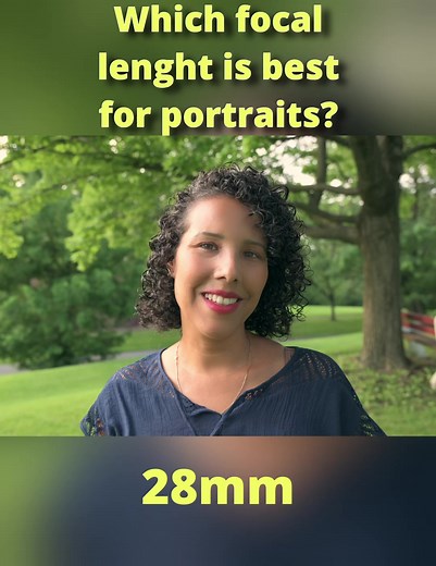 Let me know in the comments which focal length you think is best for portraits. | Tom Antos