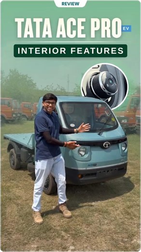 Tata Ace Pro EV ⚡Smart cabin + easy driving |