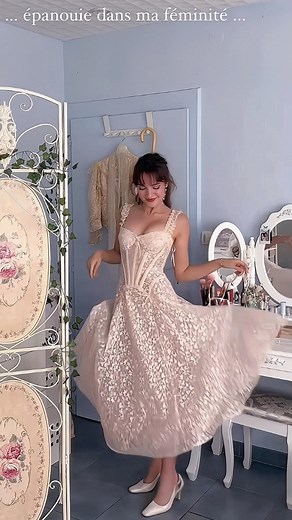 𝓛𝓪𝓬𝓮𝓜𝓪𝓭𝓮 Ⓡ on Instagram: "🪽The exclusive outfit for lace lovers is here! The delicate lace covers the gentle dress, outlining the romance and elegance of the girl✨ It is a versatile choice for daily life or parties, come and become a sweet lace collector! ☁️ The Glass Candy Corset Dress cr @katty_invintage #lacemade #softgirlsaesthetic #lacedress #girlydresses #autumnfashion #autumnoutfit #rococo #rococostyle #vintagefashion #princessdress #girlyoutfit #dresses"