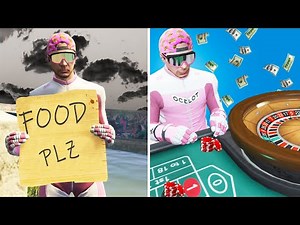 Wasting My TikTok Life Savings In GTA 5