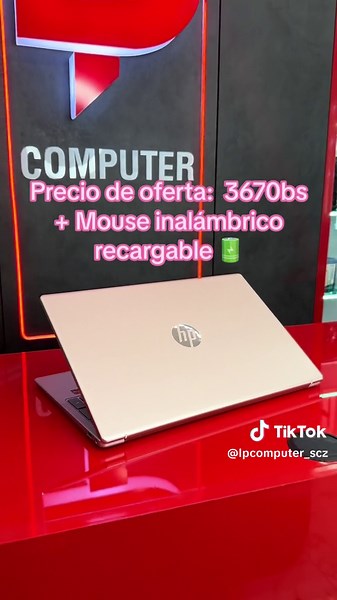 Oferta Especial: Laptop HP Rosa Dorado 🩷